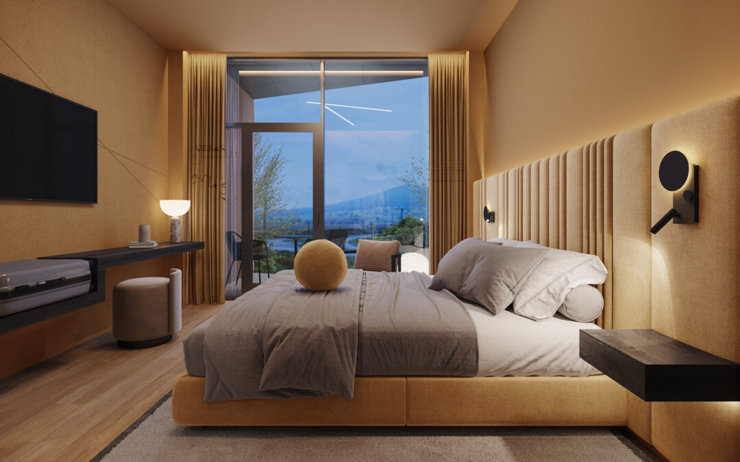 Deluxe szoba – Hegyi és naplemente kilátással Viale Boutique Hotel**** Villány